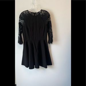 Nordstrom Black Lace Dress